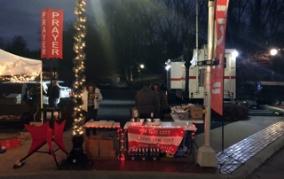 2016 Bridgeport, WV Light-Up Night Setup